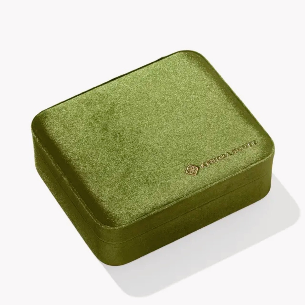 Kendra Scott Mattie Large Box in Peridot